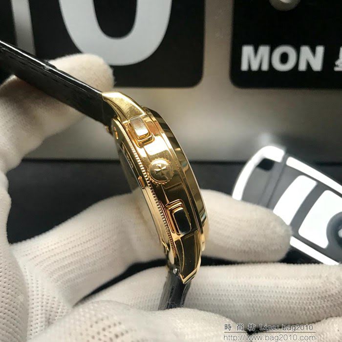 江詩丹頓 Vacheron Constantin 新款 高檔男士腕表 9100多功能機芯 超強防水 原裝蝴蝶扣  wssb3519